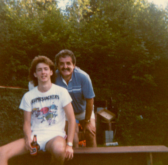 1987: Alain et son père