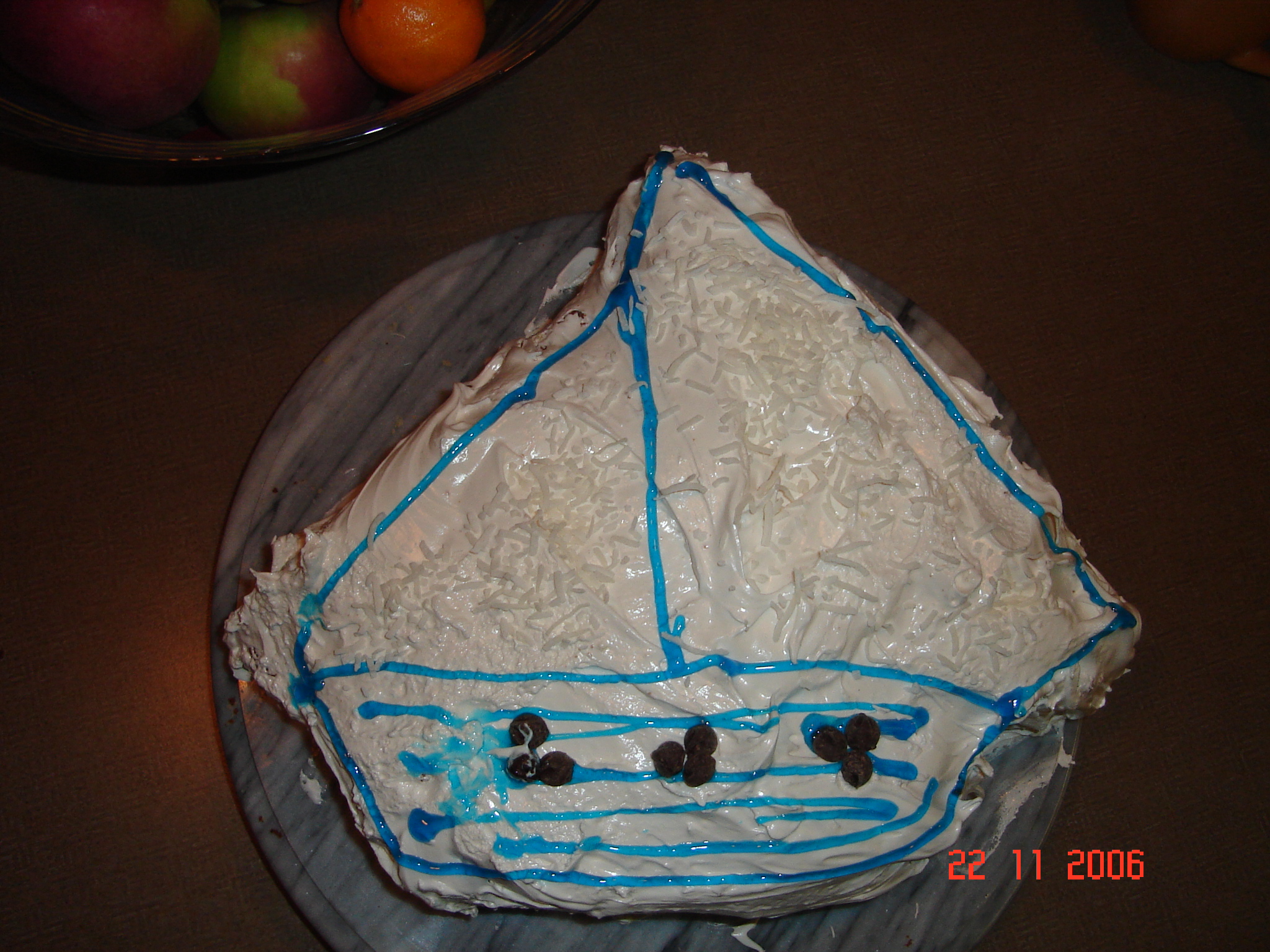 Premier gâteau (Novembre 2006)