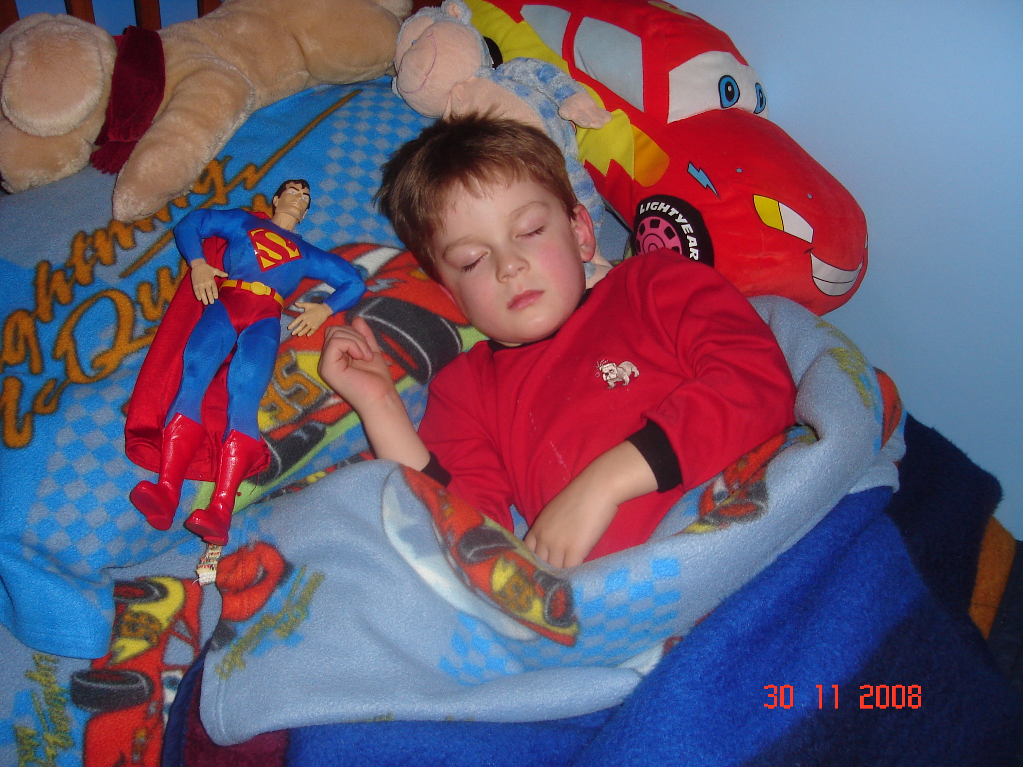 On dort avec Flash et Superman (Novembre 2008)