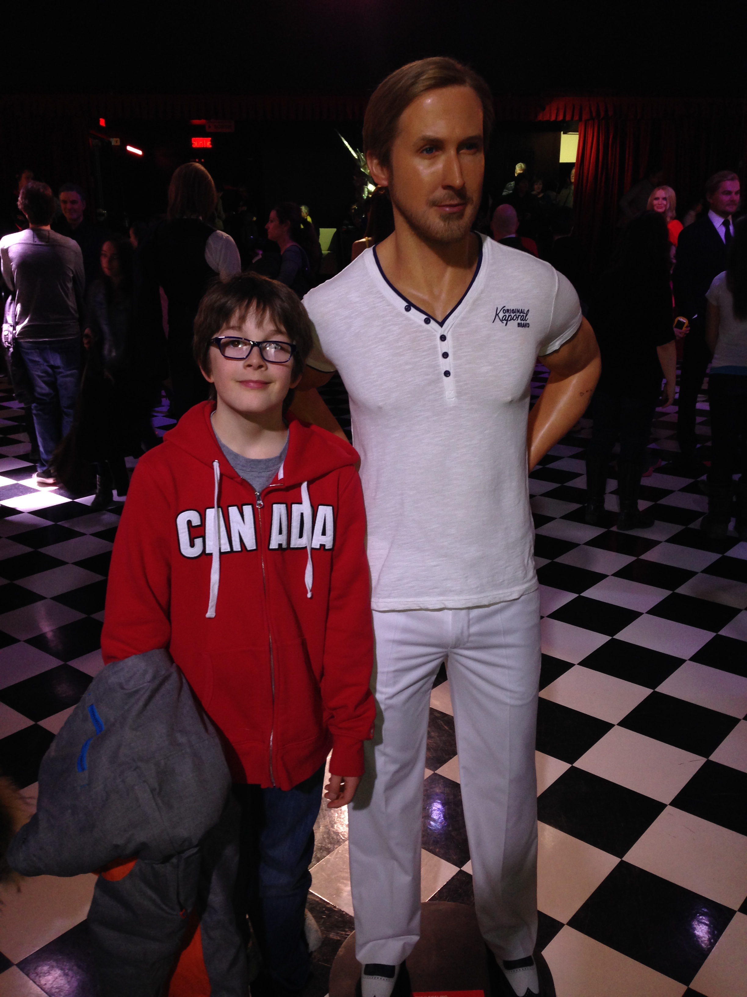 Olivier avec Ryan Gosling