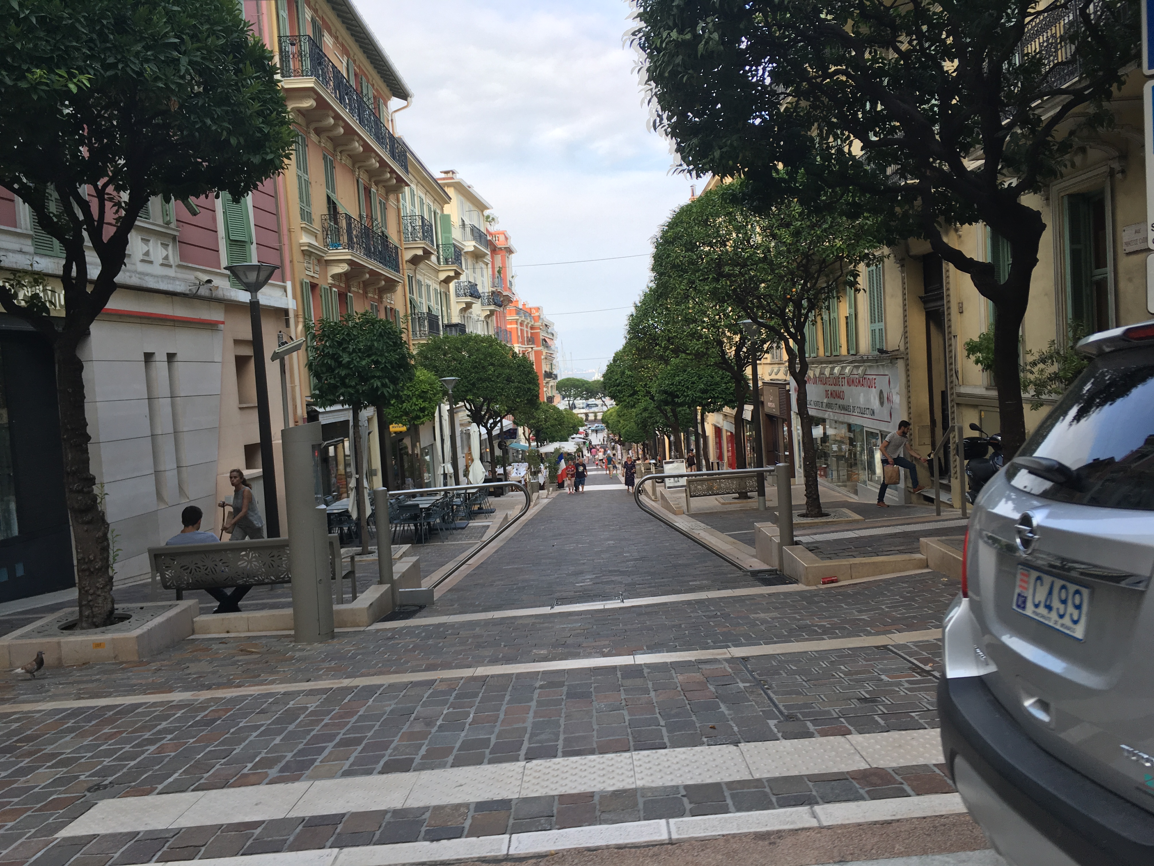 Rue commercante de Monaco